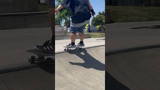 Finally learned frontside 5050 I even got a accidental front feeble to Super stoked skateboarding [upl. by Nytsirhc]