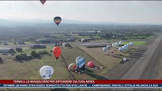 Termoli le mongolfiere per diffondere cultura aerea  Trsp  news del 191024 [upl. by Curzon]