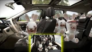 Rabbids Renault Grand Scenic France Ad Sparta Haroms Remix [upl. by Tuchman]