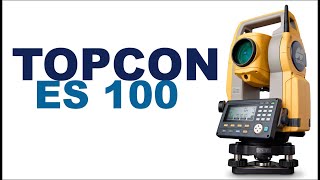 Tutorial Pengoperasian Total Station Topcon ES100 Orientasi dan resection topcones100 topcones105 [upl. by Tacita]