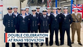 Aircrew and pilots get their wings as Navy marks special anniversary [upl. by Edra]