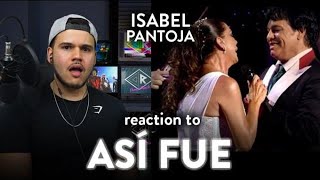 Isabel Pantoja Reaction Asi Fue LIVE Bellas Artes Marvelous Dereck Reacts [upl. by Ailegave]