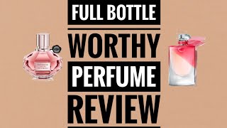 FULL BOTTLE WORTHY TESTING ALL MY TRAVEL SIZE  PERFUME REVIEW [upl. by Annasiul]