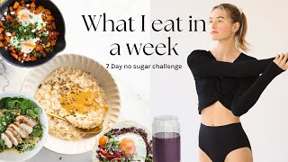 What I eat in a week  NO SUGAR [upl. by Casabonne]