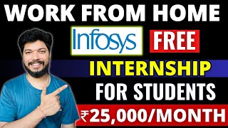 Infosys Hiring  Infosys Instep Internship  Free Internships for College Students  Remote Work [upl. by Atimed63]