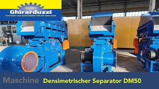 Densimetrischer Separator DM50  GHIRARDUZZI [upl. by Anirb860]