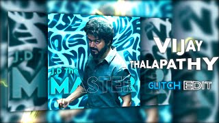 Vijay thalapathy glitch style 😼🔥  Ae inspired edit  Alight motion preset 😌 [upl. by Etyam]