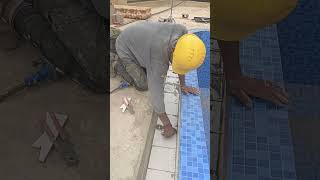 Steps to install ceramic pool water return line  step by step [upl. by Krishna92]