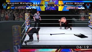 WWE HCTP 2003 MOD 2K25 Showcase  Roman Reigns destroy Solo Sikoa  Roman Reigns vs Solo Sikoa [upl. by Atalante]