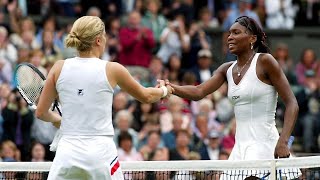 Venus Williams vs Kim Clijsters 2003 Wimbledon SF Highlights [upl. by Foushee]