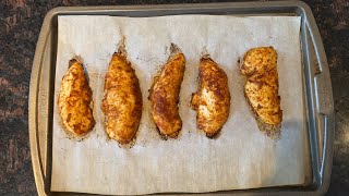 Baked Chicken Tenders No Breading [upl. by Okoy965]