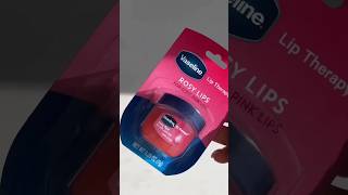 Vaseline lip therapy pink 🩷 rosy lip 💋 vaseline lipcare lipbalm lipcareproducts viral ytshorts [upl. by Enitsua642]