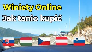 Jak kupić winiety Online SK HU CZ AT SL  Ceny autostrad HAK  Chorwacja samochodem 2023 [upl. by Akinej]