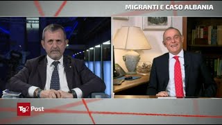 Ettore Licheri ospite a Tg2 Post  21102024 [upl. by Leryt]