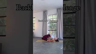 Backbend challenge yogaroutine yogainspiration flexibleyogis yogaposes yoga backbend shorts [upl. by Yelekreb]