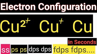 CuCu2Cu Electron ConfigurationCrash Course Chemistry [upl. by Gabrielson]