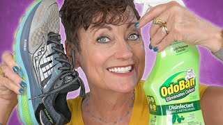 How to Get Smell Out of Shoes Get Rid of Shoe Odors with OdoBan Best Shoe Odor Spray [upl. by Thursby]