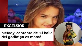 Melody cantante de El baile del gorila ya es mamá así anunció el nacimiento de su bebé [upl. by Nahoj]