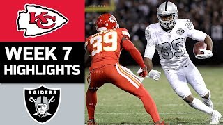 Chiefs vs Raiders  NFL Week 7 Game Highlights [upl. by Ekrub]