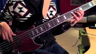 Joy Division  Shadowplay Bass Cover [upl. by Uyr]