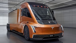 2025 Tesla Semi Unleashing the Future of Electric Freight Trucks [upl. by Airdnua]