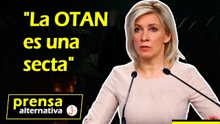 Lapidaria declaración de Zajárova la Dama Rusa [upl. by Ahsoik172]