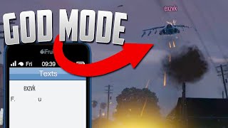 This Angry Player Uses God Mode As The Last Resort  GTA 5 Online [upl. by Osnofedli852]