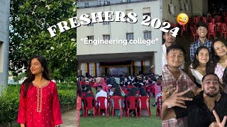 UNI FRESHERS PARTY 2024✨ Engineering college [upl. by Rois569]