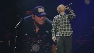 Luke Combs  Dive Live with Ed Sheeran [upl. by Mil61]