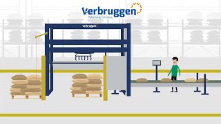 Palletizing  Meaning of Palletizing  Why Palletizing  Verbruggen Palletizing Solutions [upl. by Jareen]