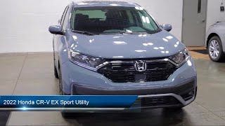 2022 Honda CRV EX Sport Utility Akron Canton Wadsworth Cuyahoga Falls Green [upl. by Assilac]