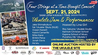 Four Strings at a Time Benefit Concert  September 21 2024 [upl. by Yasibit]