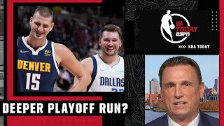 Luka or Jokic 🤔 Tim Legler reveals who he thinks will make a deeper playoff run  NBA on ESPN [upl. by Ssidnak879]