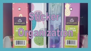 Sticker Organization [upl. by Yvonner709]