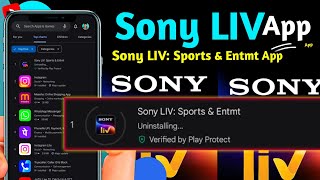 Sony LIV Sports amp Entmt App Kaise Use Kare  Sony LIV App Review [upl. by Alor345]