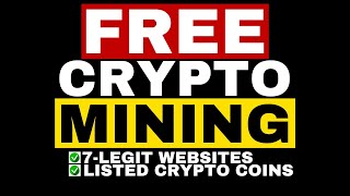 Free Crypto  Best Sites to Mine Crypto  Best Free Bitcoin Mining Sites 2024 [upl. by Ehud]