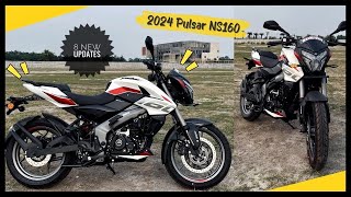 2024 Bajaj Pulsar NS160 🔥🔥  Coolest And Quickest 160cc Bike  Tourers Mania [upl. by Leunammi]