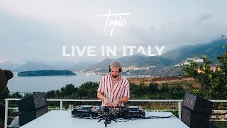 TOPIC  Live in Italy 2024  Afro House Melodic Techno Full Set [upl. by Eiuqram]