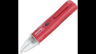 TECPEL Non contact Voltage tester AC Voltage detector electric tester with LED light [upl. by Lassiter991]