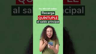 ¡RECARGA X5 🇨🇺 cuballama recargas recargasacuba recargasaldo recargascuballama [upl. by Malachy]