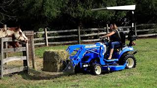 New Holland WORKMASTER™ 25S Loader Attachment [upl. by Niven]