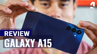 Samsung Galaxy A15 4G review [upl. by Lewanna]