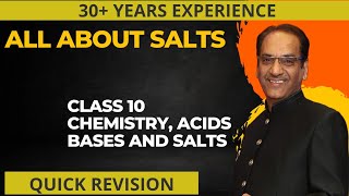 Acids bases and salt  All about salts  Quick revision  Class 10 chemistry [upl. by Eberly]