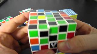 Superflip Rubiks Cube Pattern 3x3 through 7x7 [upl. by Savanna791]