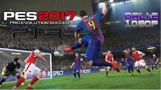 PES 2017 PS3 Gameplay 1080p [upl. by Acinnej]