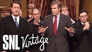 Decision 2000 with Bush and Gore Cold Open  SNL [upl. by Ahsikal]