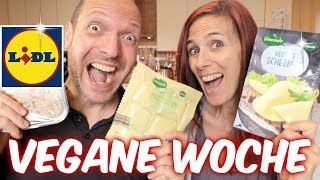 Vegane Woche bei LIDL ✅ Veganer Käse im Test ✅ Vegan Food Haul [upl. by Rahman]