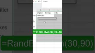 Create Student Iresult Numbers in Excel FAST by shortly 2024 [upl. by Sharyl887]