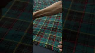 Authentic Ontario Tartan Kilt Crafting Tradition with Modern Precision  Scottish Kilt [upl. by Albertson]