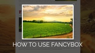 How To Use fancyBox  Dreamweaver CS6 Tutorial [upl. by Alanna485]